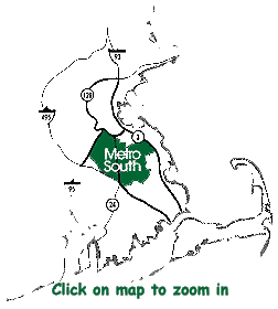 Map of the Metro South Area